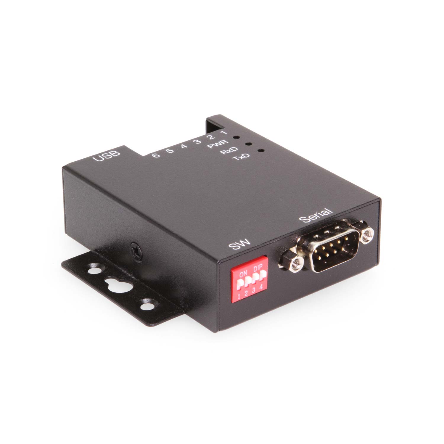 1-Port USB to RS-232 Selectable RS-422 or RS-485 Industrial Adapter