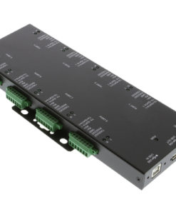 Rugged Industrial 8-port Terminal Block Rs232 422 485 To Usb Adapter 