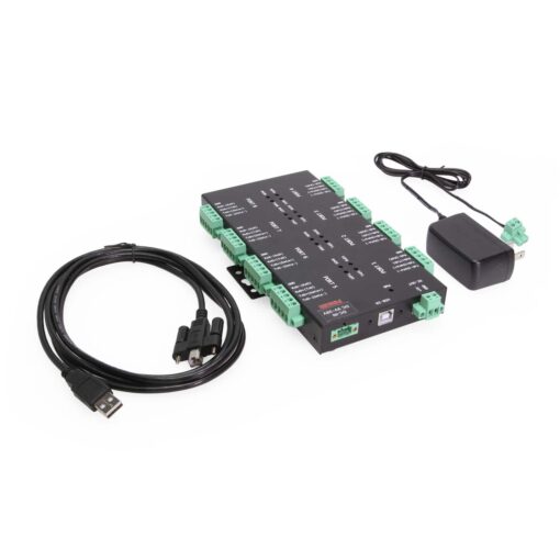 USB2 to 8-Port RS232-422-485 Serial TB Adapter Isolation | Surge