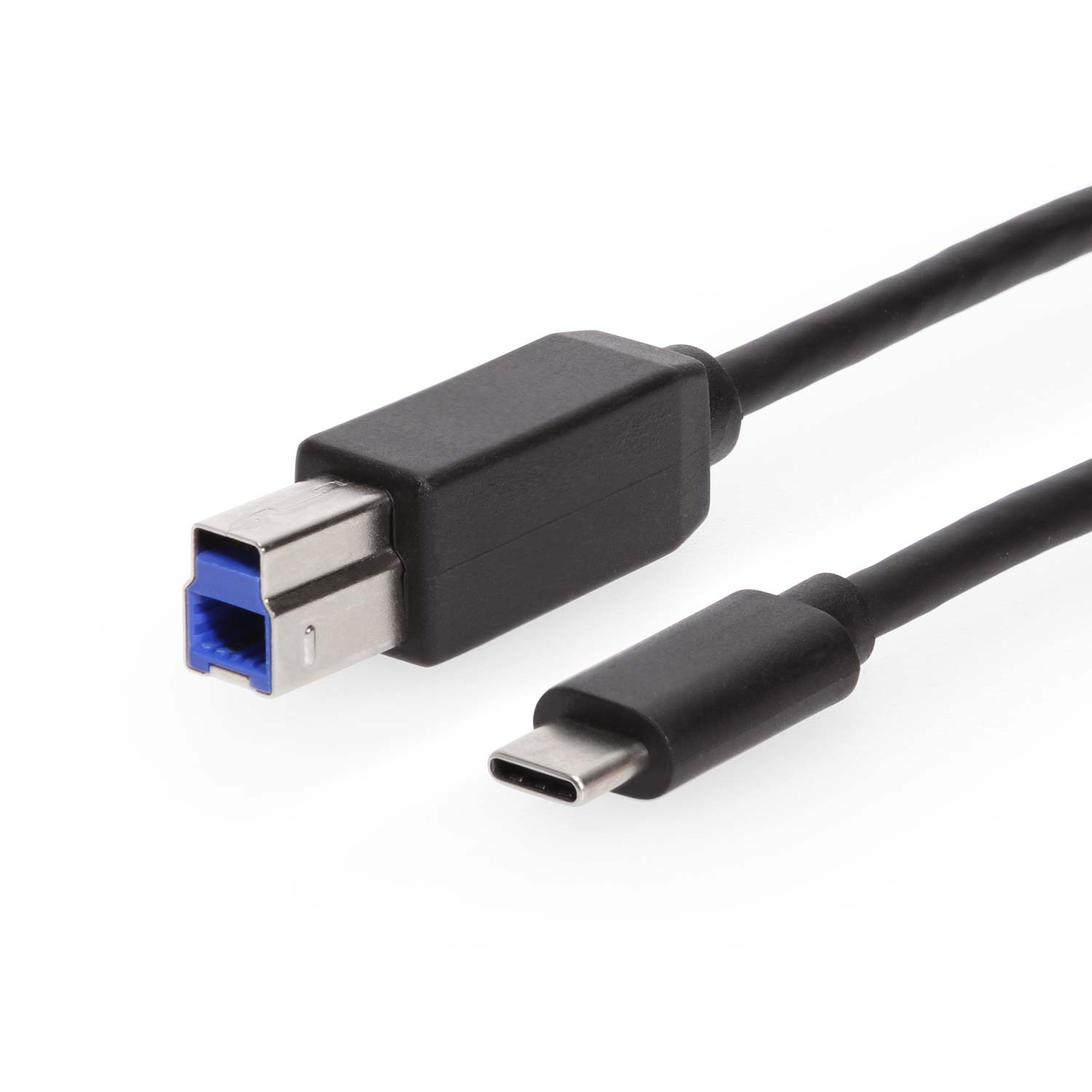 3ft. USB 3.2 Gen 1 Type-B to Type-C Black Cable - Coolgear