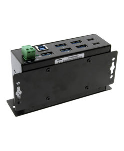 USB 3.0 4-Port Industrial Hub With Power Supply - Coolgear