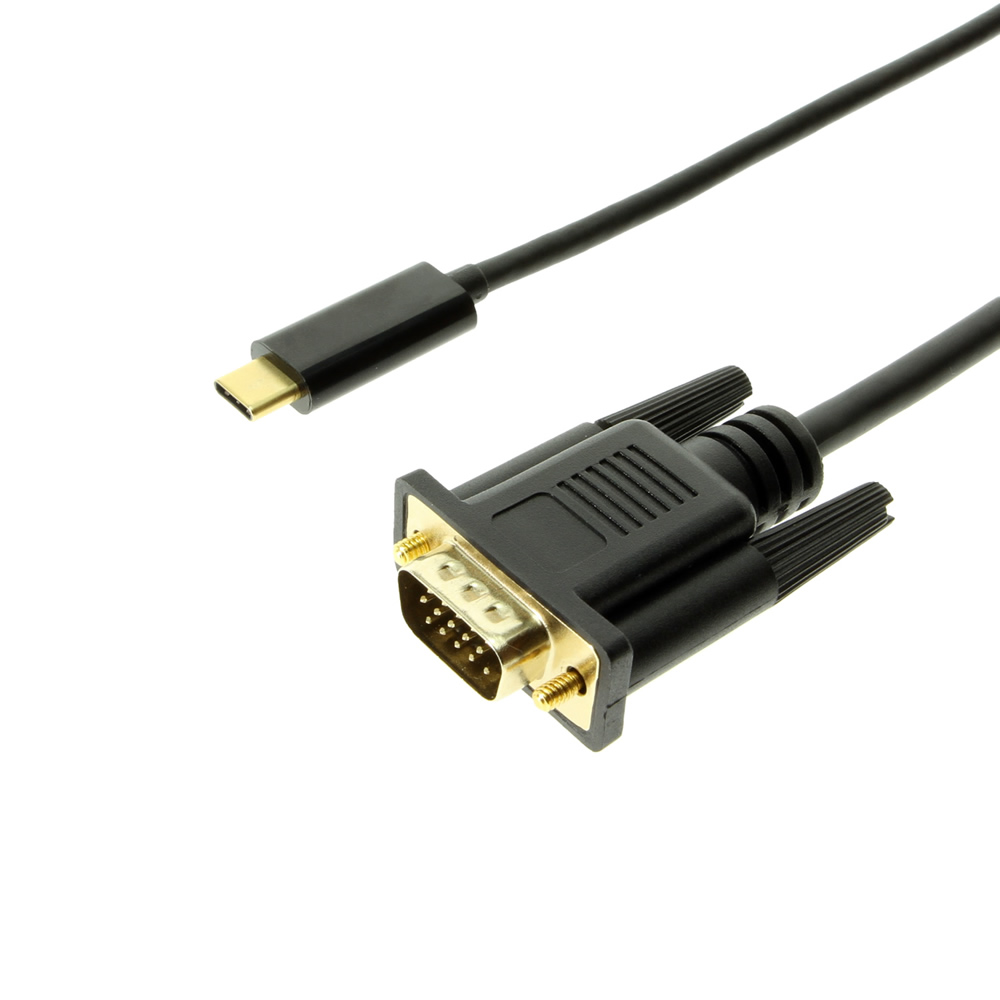 USB to VGA Video Adapter USB 3.1 High Resolution Cable - Coolgear