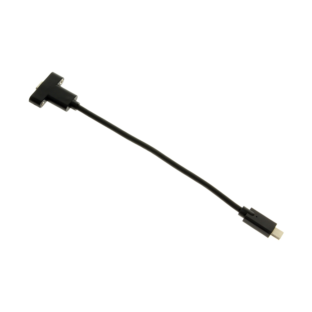 Câble USB C, C à A, Veste en nylon, Rose, 3 mètres, Allteq