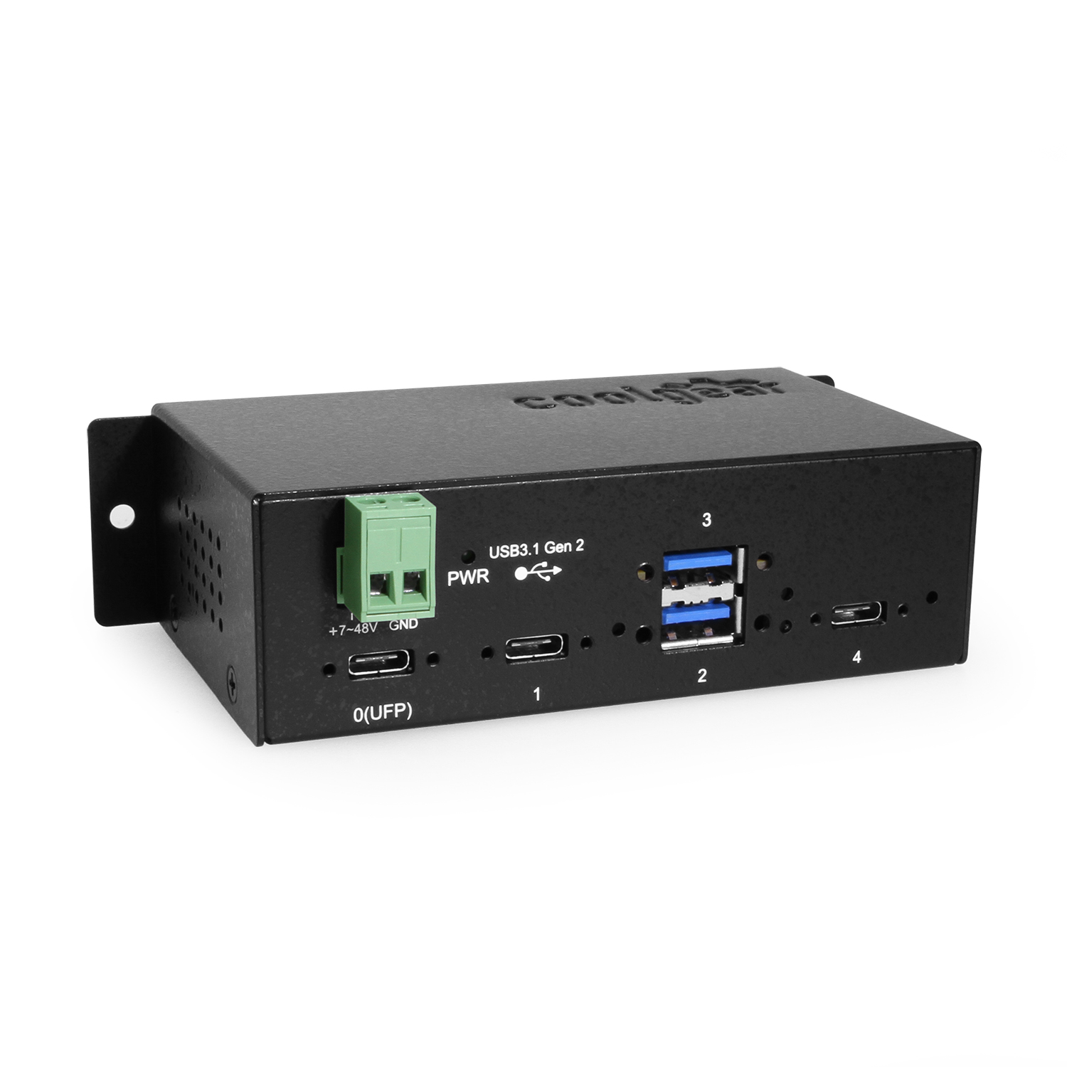 4 Port USB 2.0 Over IP Network Device Sharing Hub w/ Screw-Locking Ports &  Status LEDs - Coolgear