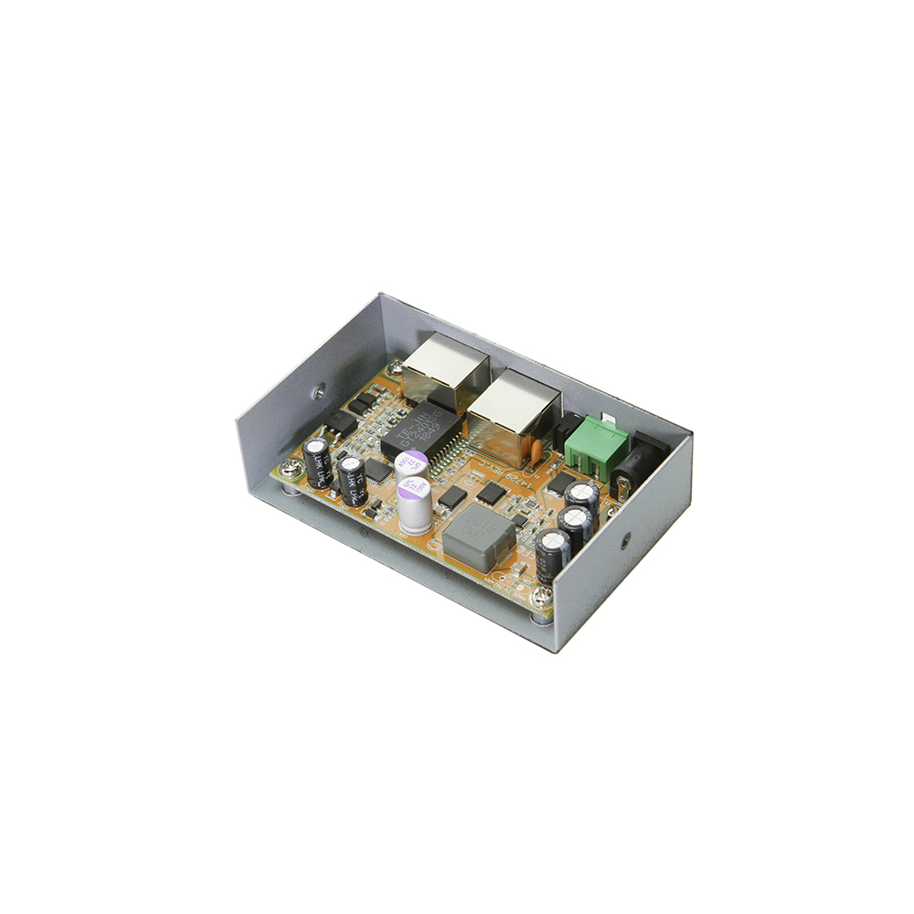 Gigabit IEEE 802.3af/at PoE Injector (Variable Voltage) - Coolgear