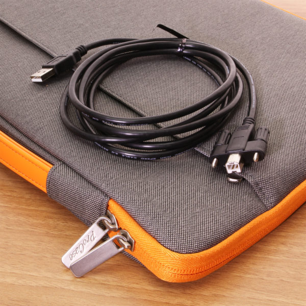 Screw Lock USB 2.0 Hi-Speed A Non-Locking to B Locking Device Cable ...