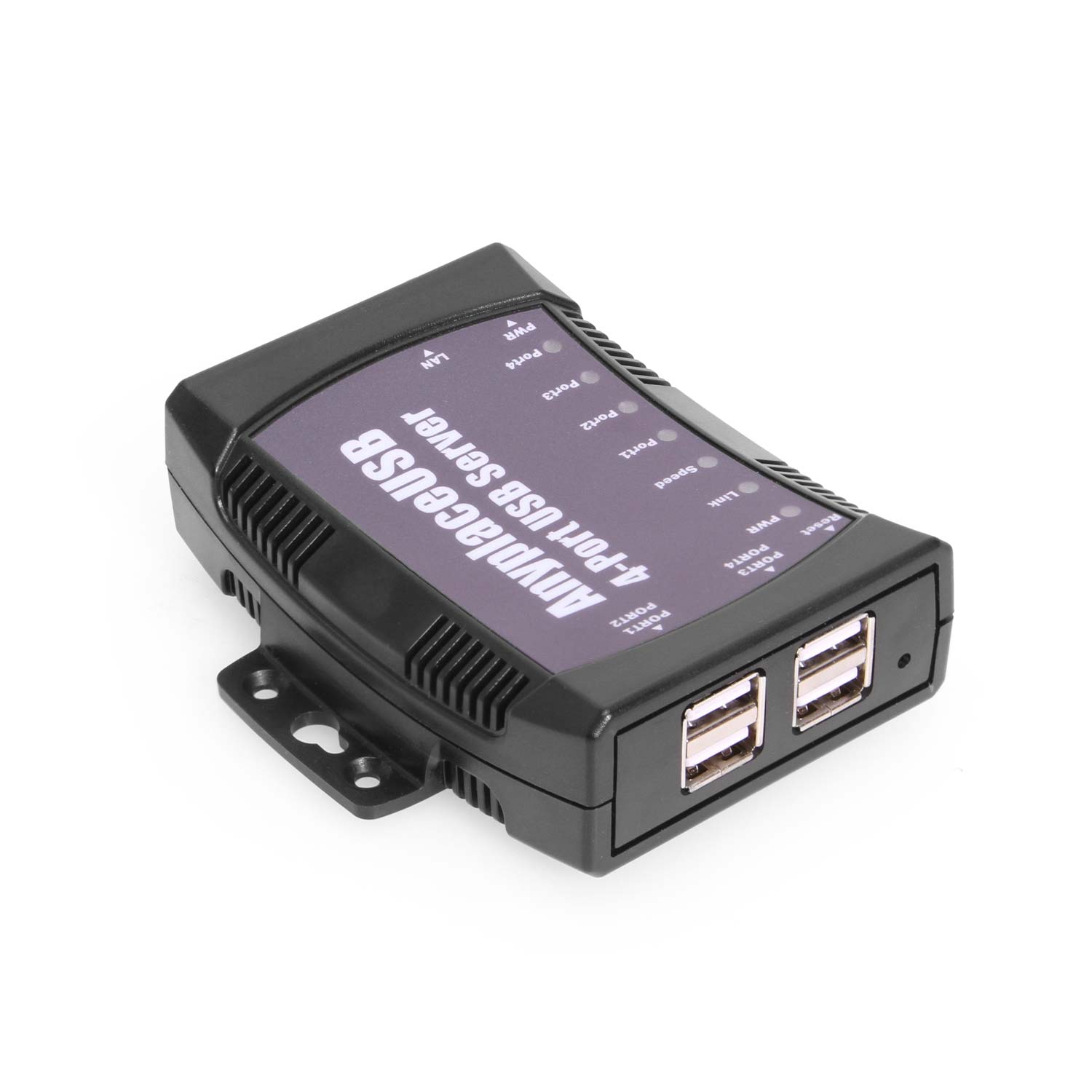 4 Port USB 2.0 Over IP Network Device Sharing Hub w/ Screw-Locking Ports &  Status LEDs - Coolgear