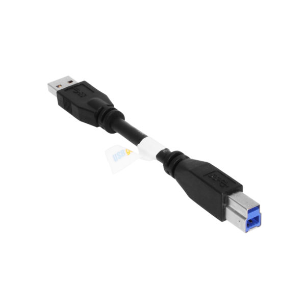 6in USB 3.2 Gen 1 Type-A To Type-B SuperSpeed Cable - Coolgear