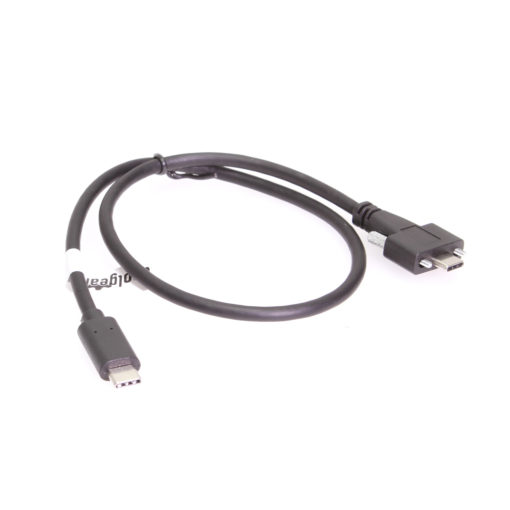 1.5ft (0.5m) USB 3.2 Gen 2 Type-C to C Dual Screw Lock Cable 10GB Data 5A Power