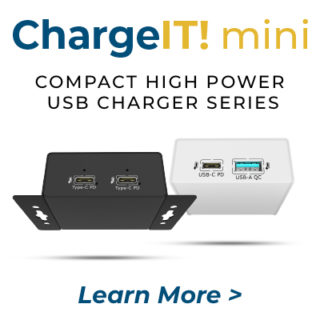 Chargeit! Mini 75W Dual Port USB-A & USB-C PD Charger w/ PPS & QC4.0 Support