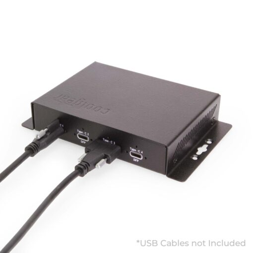 4-Port 320W USB 3.2 Gen 2 PD 3.1 EPR Hub w/ 140W PD EPR Upstream & ESD Surge Protection