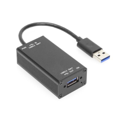 Single Port Managed USB 3.2 Gen 1 Adapter w/ ESD Surge Protection and Software On/Off Control