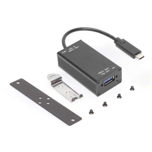 Single Port Managed USB-C 3.2 Gen 1 Adapter w/ ESD Surge Protection and Software On/Off Control