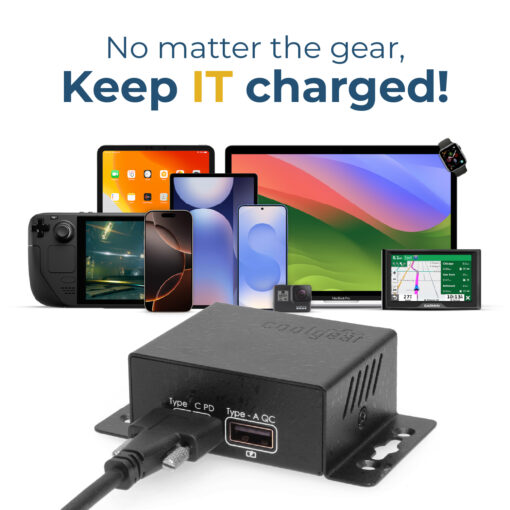 ChargeIT! mini 99W Dual Port USB-A & USB-C PD Charger w/ PPS & QC 3.0, UL , IEC Tested - Image 4